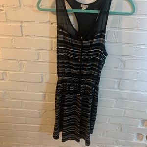 Short black dress - sporty sexy